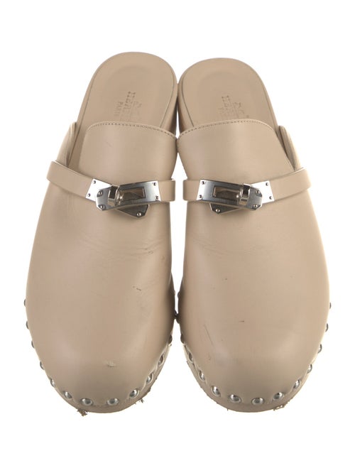 Hermès Carlotta Calfskin Mules