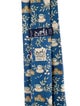 Hermès Pattern Print Silk Tie