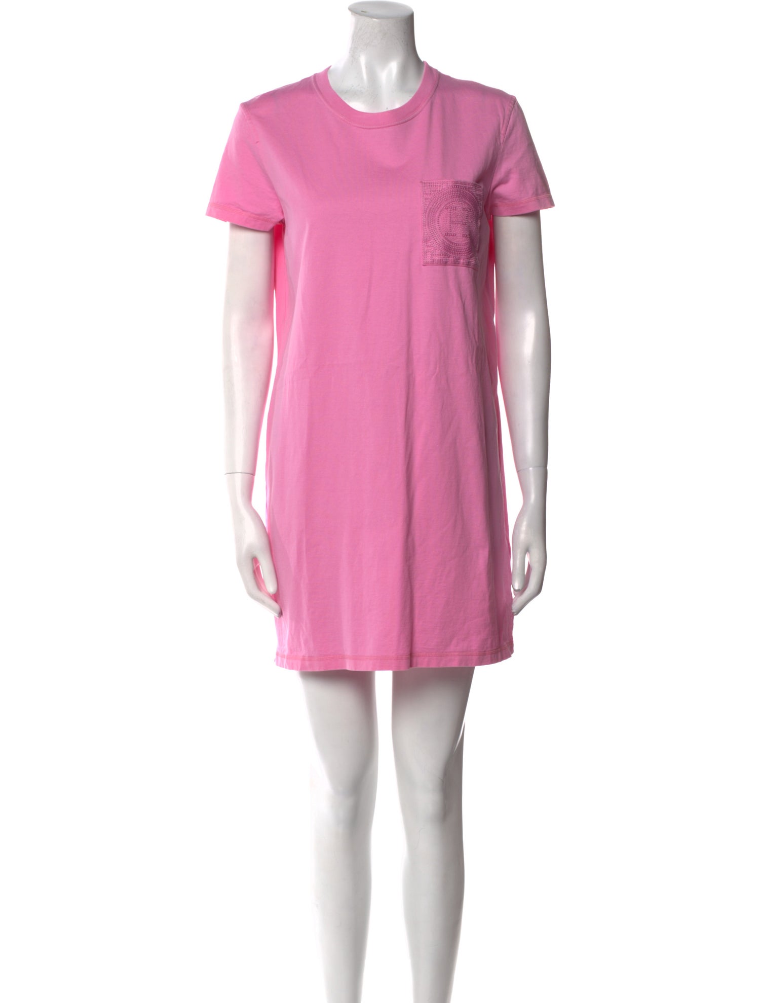 Hermès Crew Neck Mini Dress