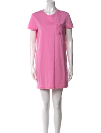 Hermès Crew Neck Mini Dress