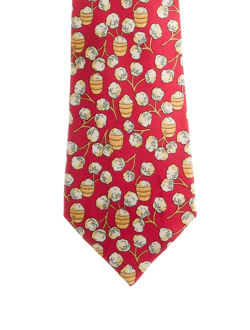 Hermès Silk pattern tie