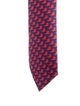 Hermès Pattern Print Silk Tie