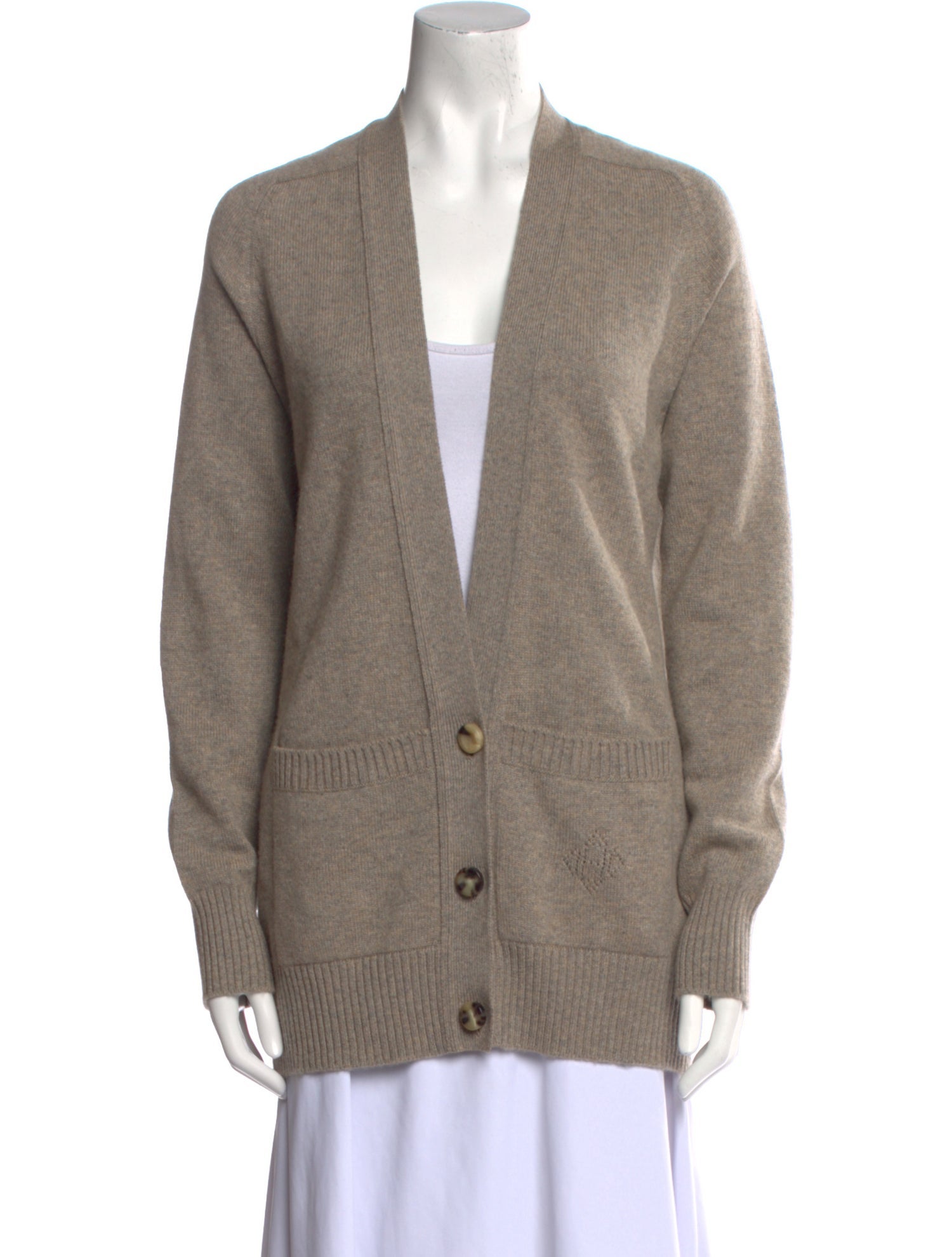 Hermès Cashmere V-Neck Sweater