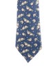 Hermès Pattern Print Silk Tie