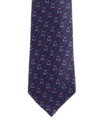 Hermès Silk pattern tie