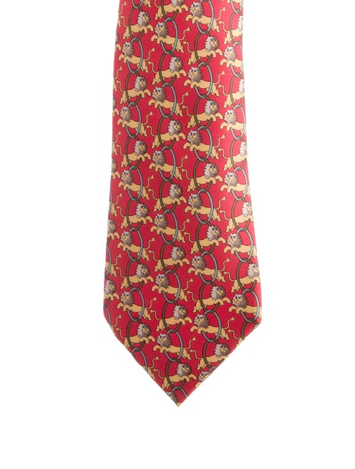 Hermès Silk pattern tie