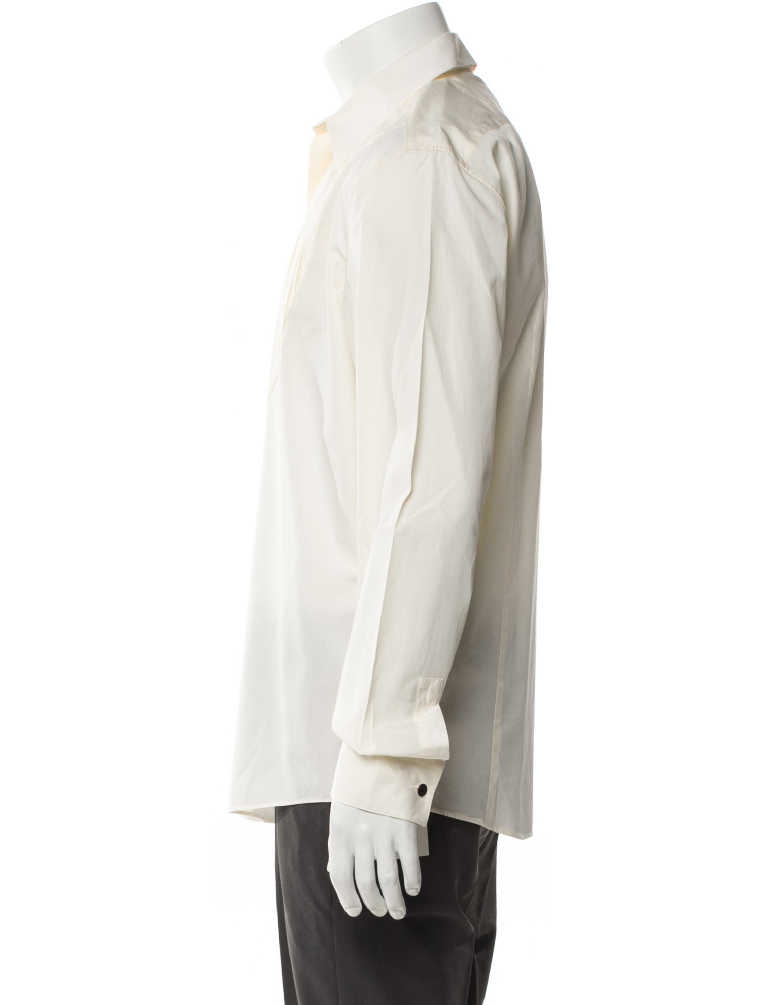 Hermès Long Sleeve Tuxedo Shirt