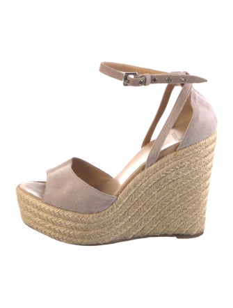 Hermès Vintage Suede Espadrilles