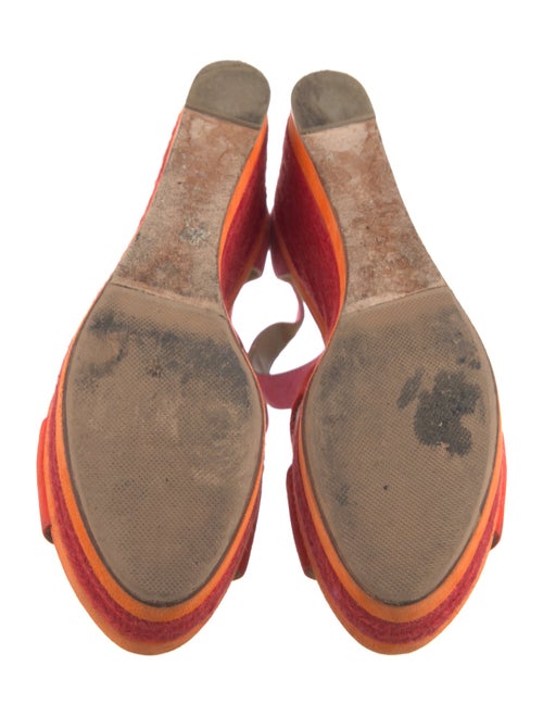 Hermès Suede Cutout Accent Espadrilles