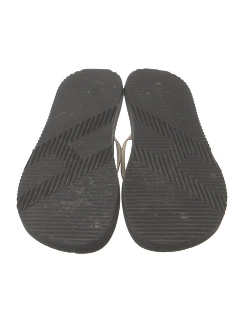 Hermès Rubber Flip Flops
