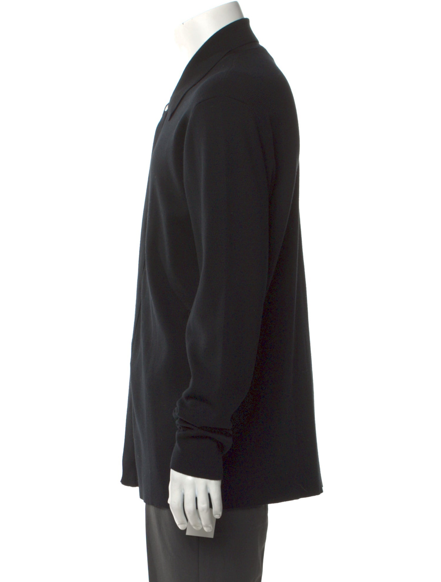 Hermès Wool V-Neck Cardigan