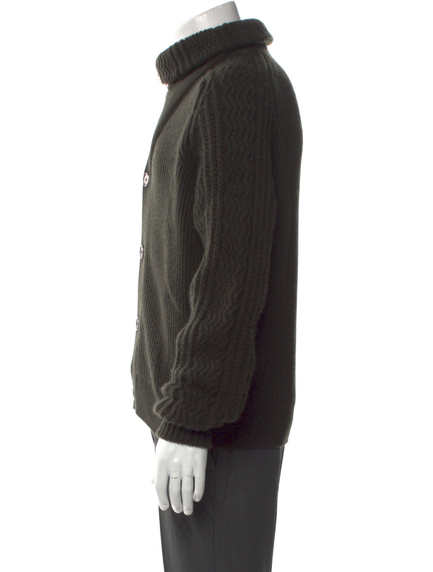 Hermès Cashmere Turtleneck Polo Sweater