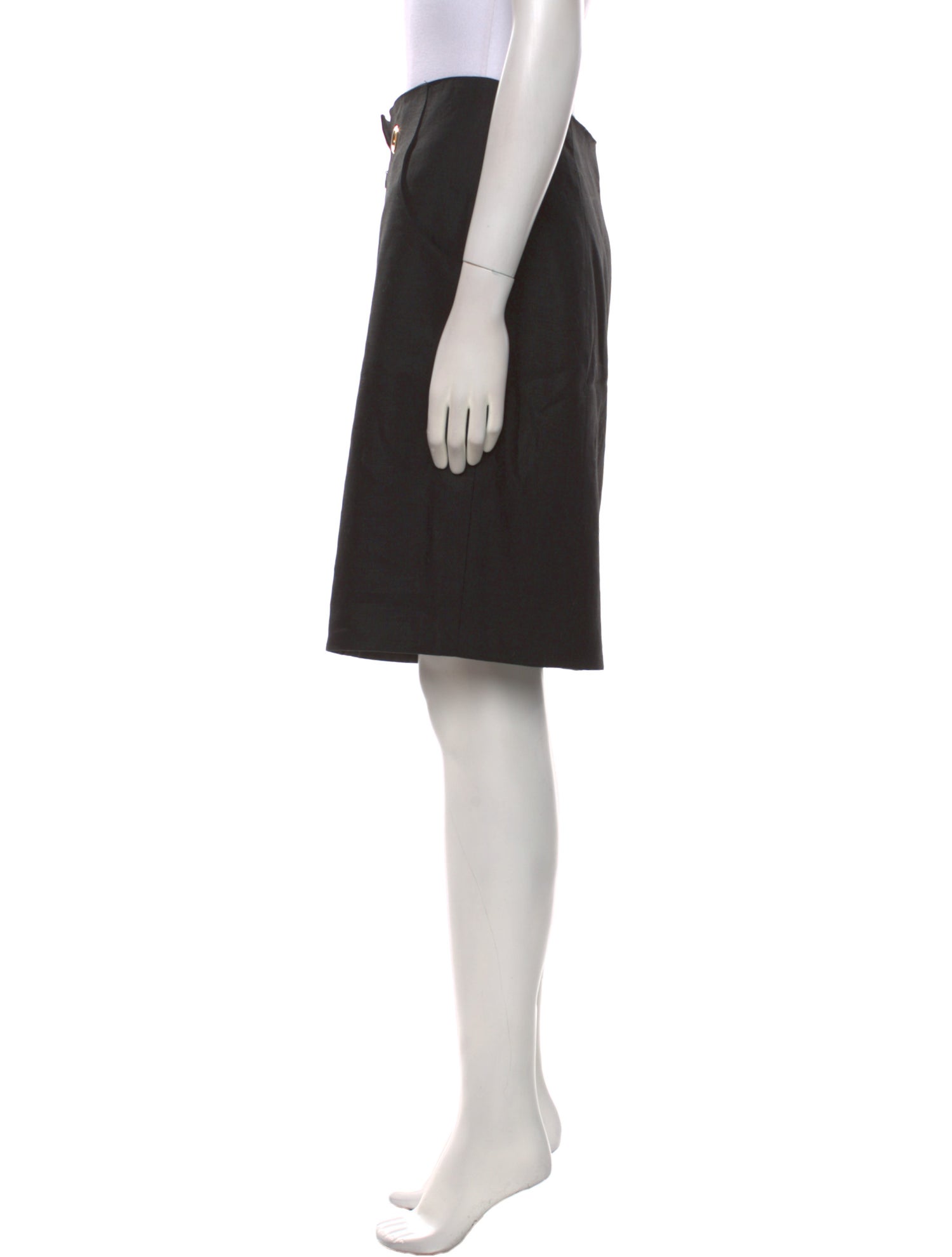 Hermès Linen Knee-Length Skirt