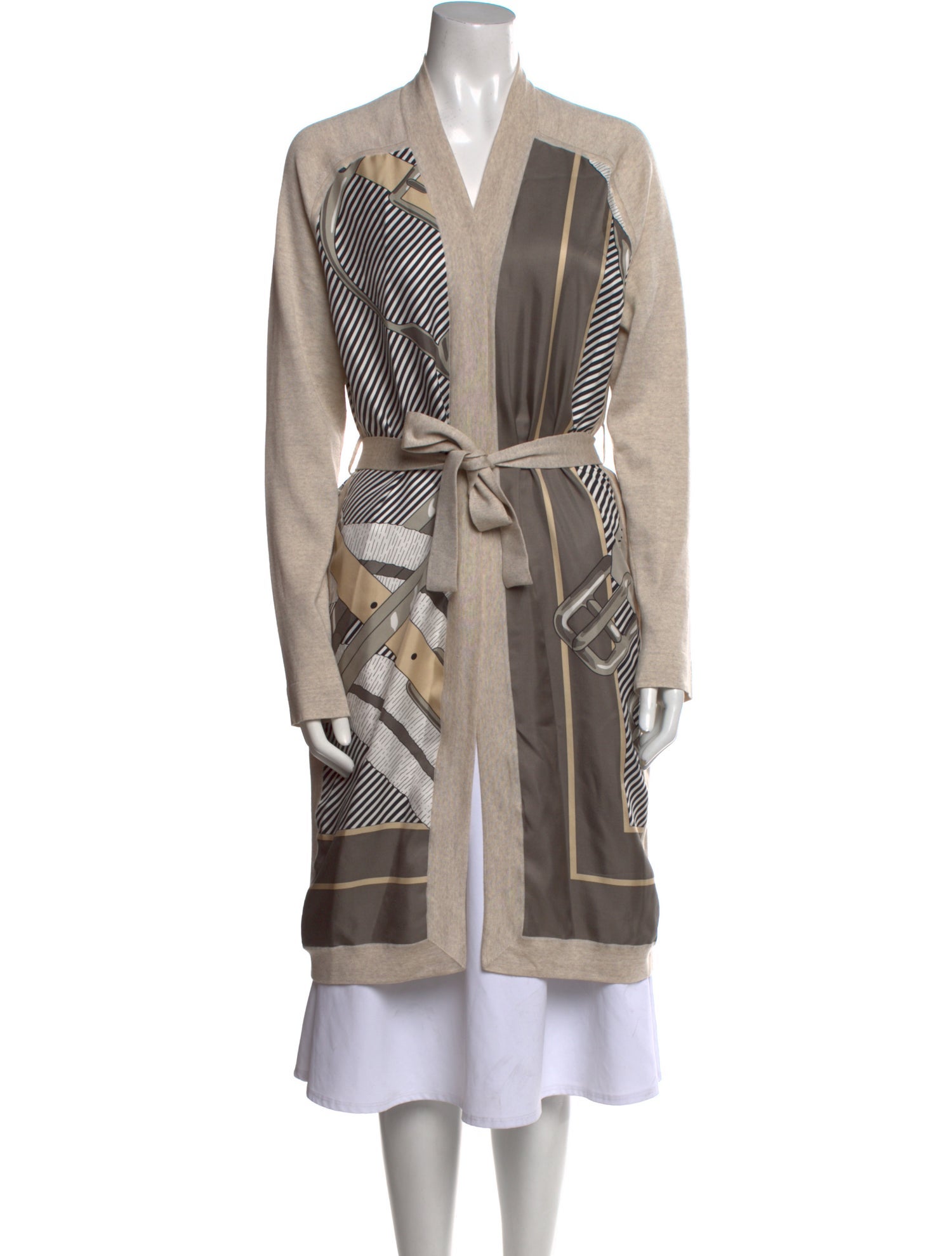 Hermès Silk Printed Sweater