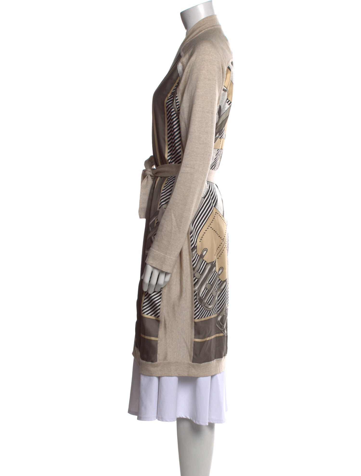 Hermès Silk Printed Sweater