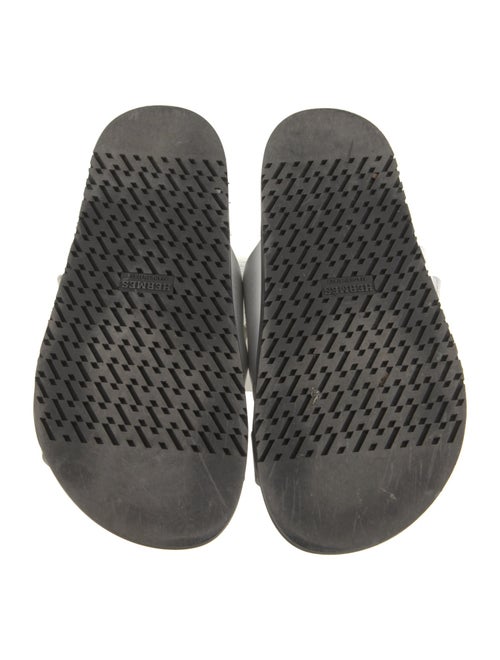 Hermès Chypre Leather Slides