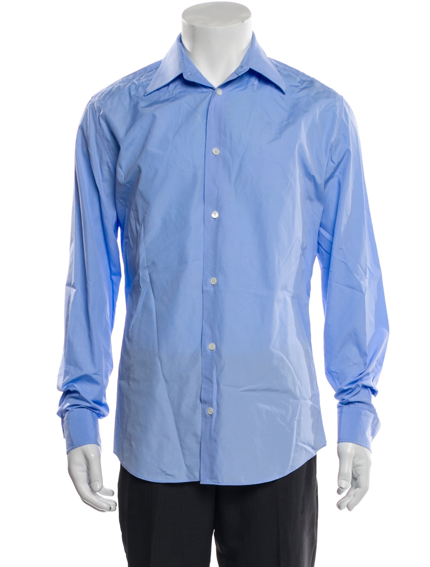 Hermès Long Sleeve Dress Shirt