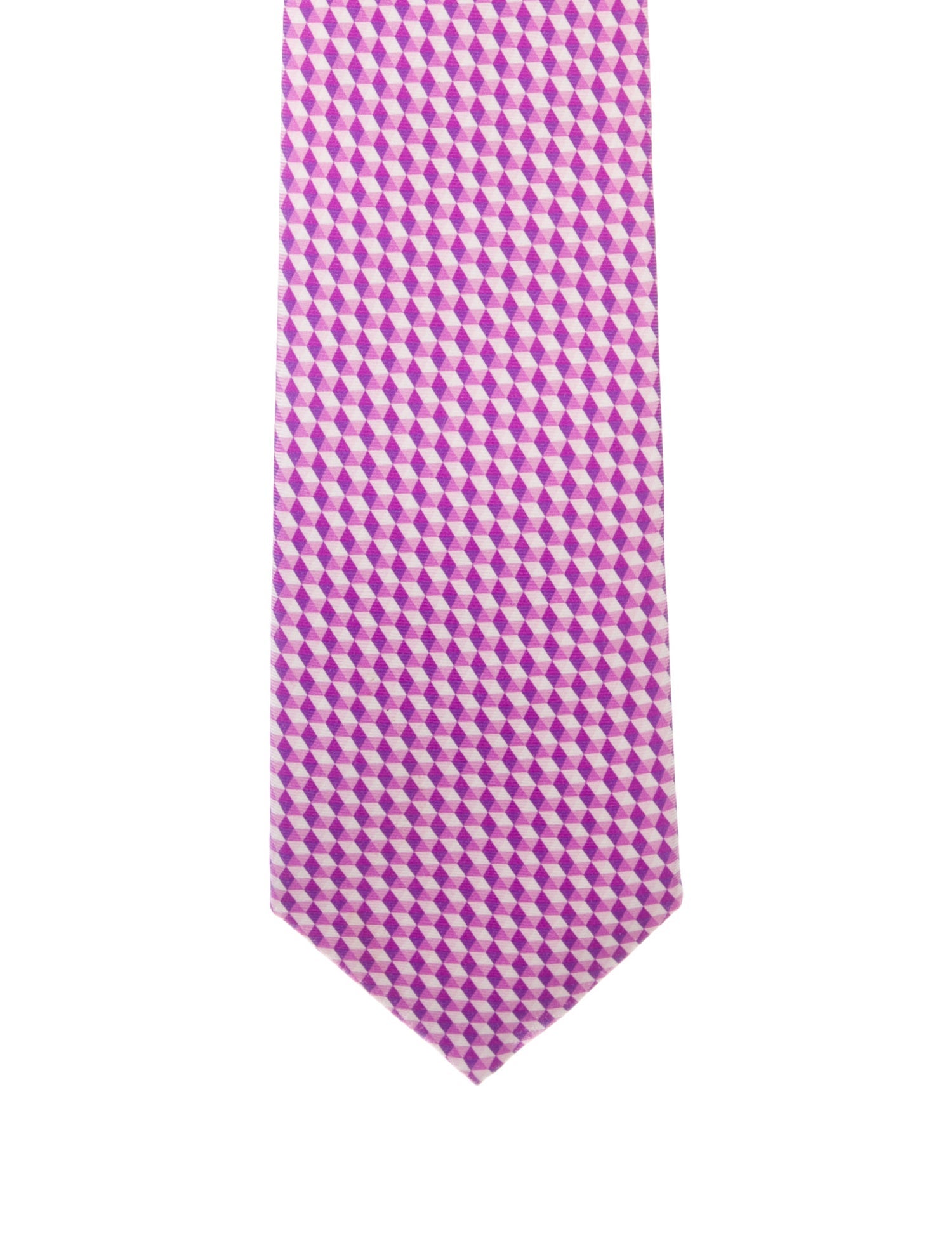 Hermès Silk Patterned Tie