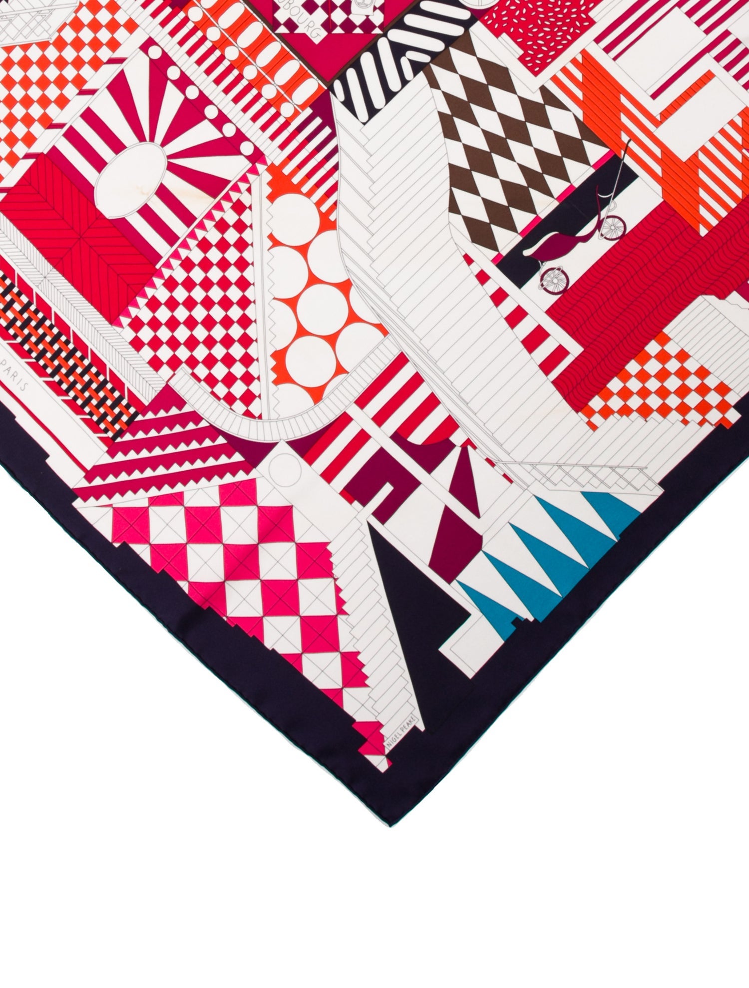 Hermès Promenade Au Faubourg Silk Scarf