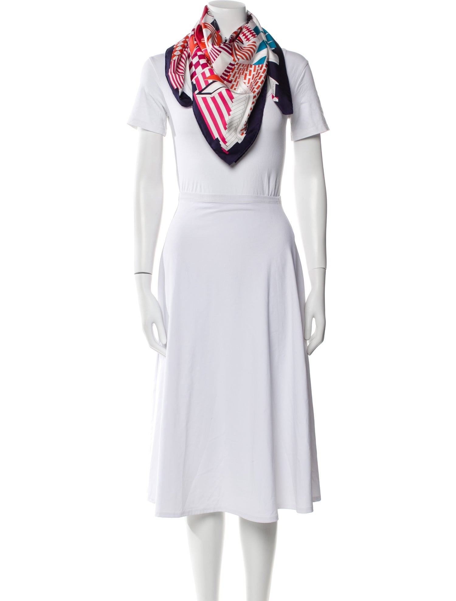 Hermès Promenade Au Faubourg Silk Scarf