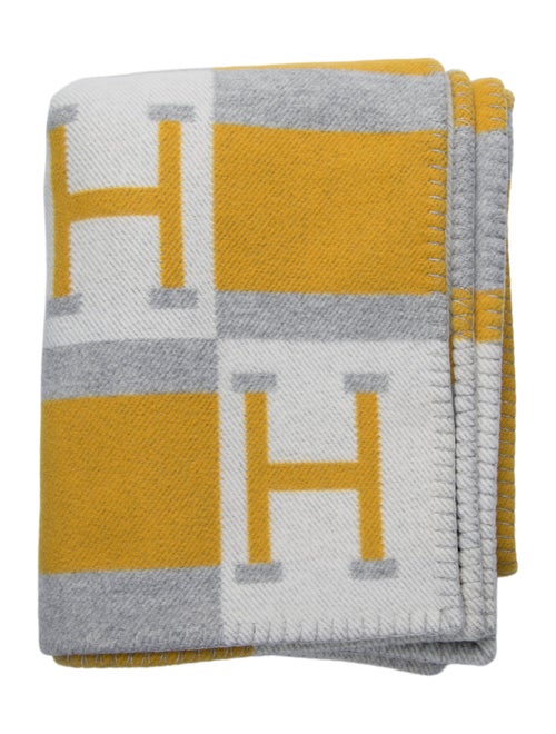 Hermès Avalon Bayadere Throw Blanket