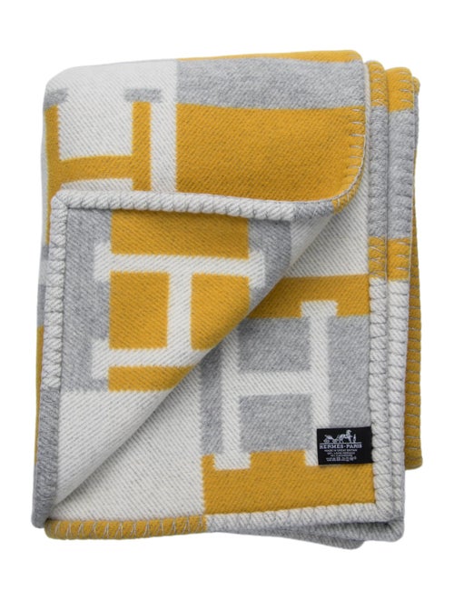 Hermès Avalon Bayadere Throw Blanket