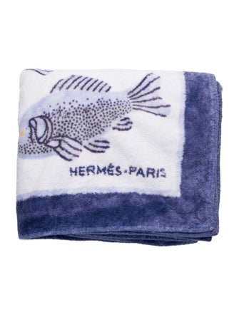 Hermès Printed Beach Towel
