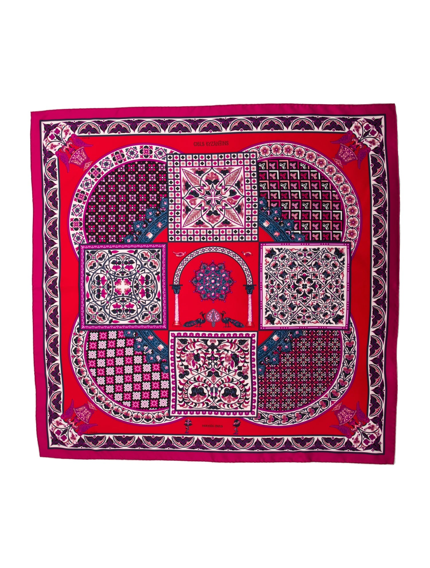 Hermès Ciels Byzantins Silk Scarf