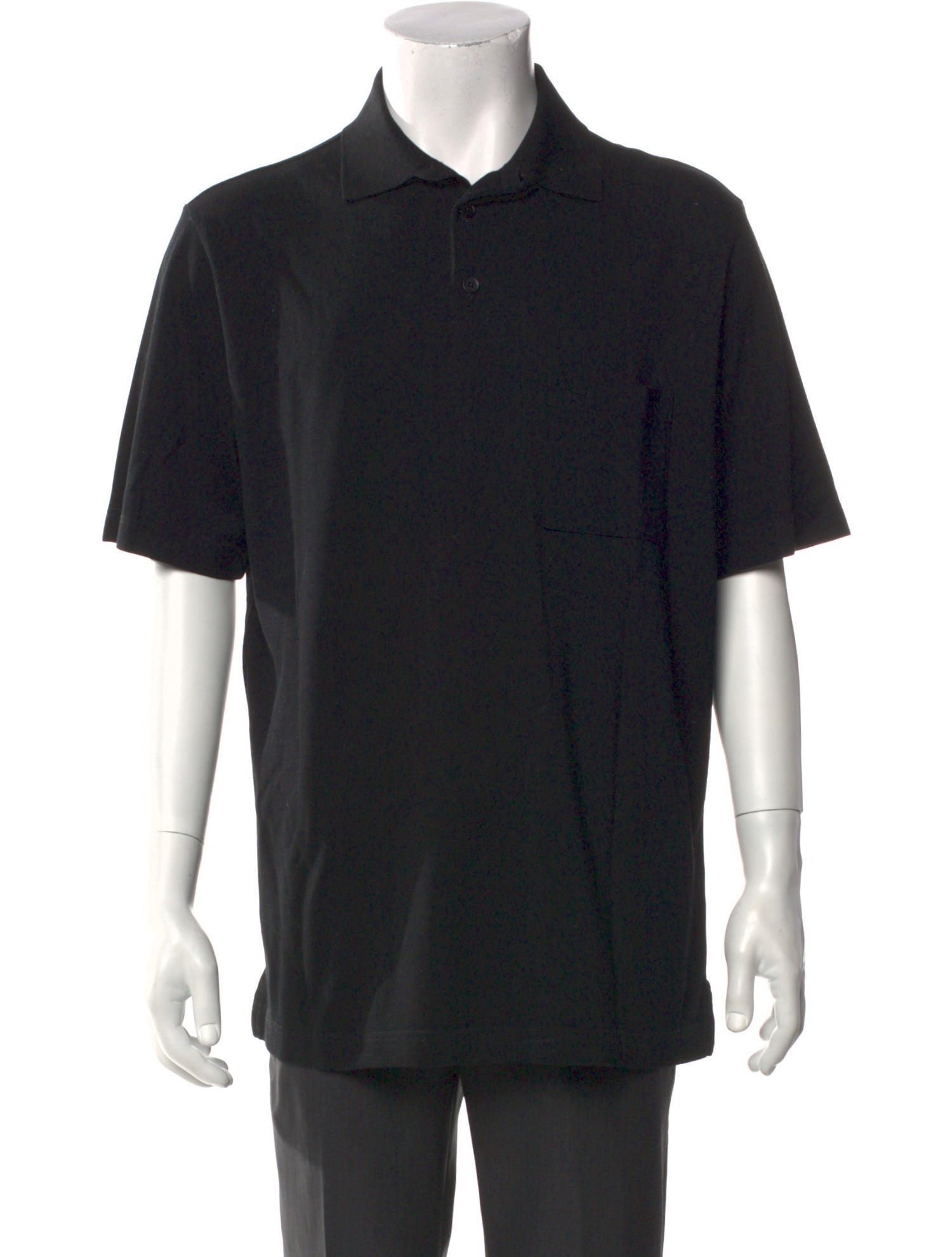 Hermès Collar Short Sleeve Polo Shirt