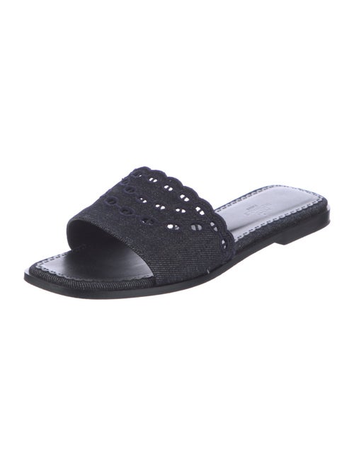 Hermès Gaelle Chaîne d'Ancre Insignia Slides