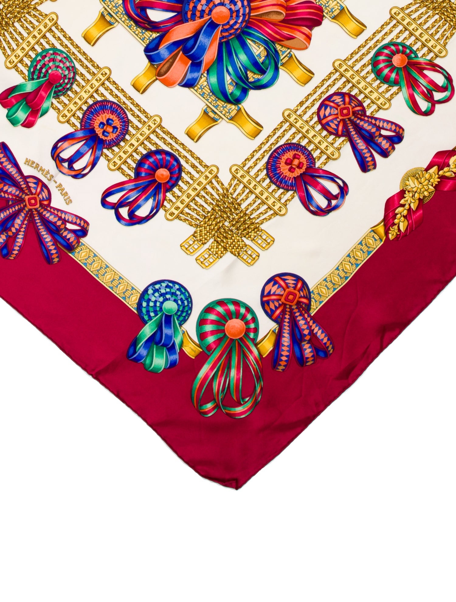 Hermès Les Rubans du Cheval Silk Scarf