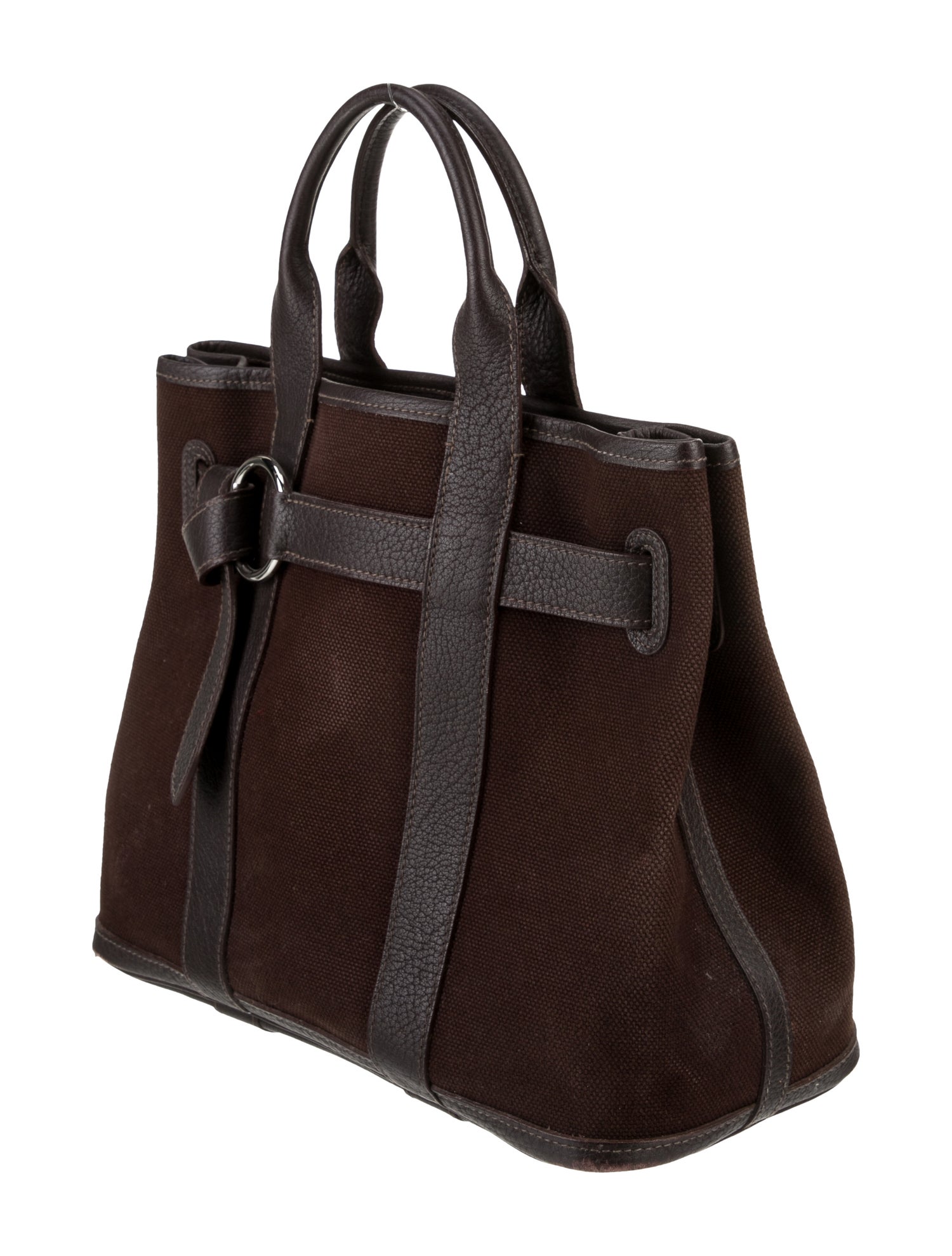 Hermès Toile & Negonda Ceinture PM