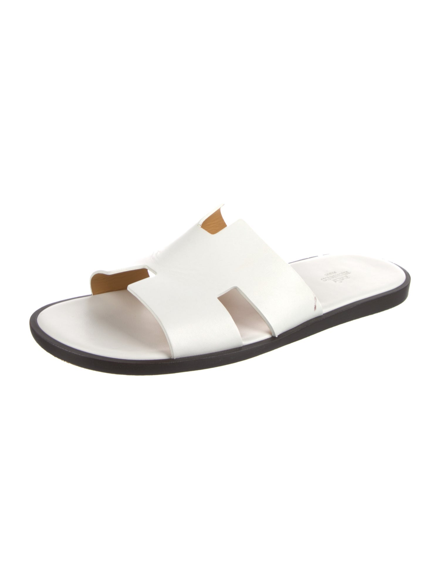 Hermès Izmir Leather Slides