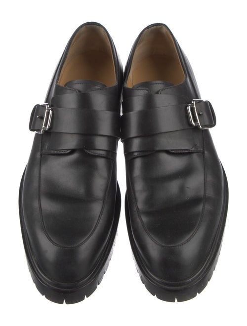 Hermès Leather Monk Straps