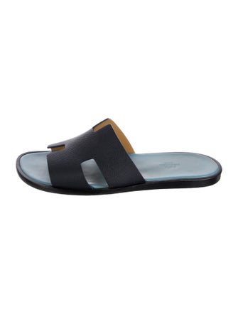 Hermès Epsom Izmir Leather Slides