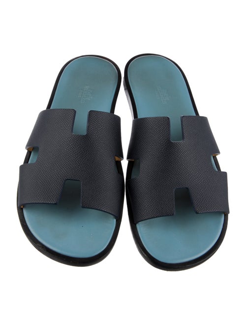 Hermès Epsom Izmir Leather Slides