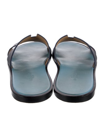 Hermès Epsom Izmir Leather Slides