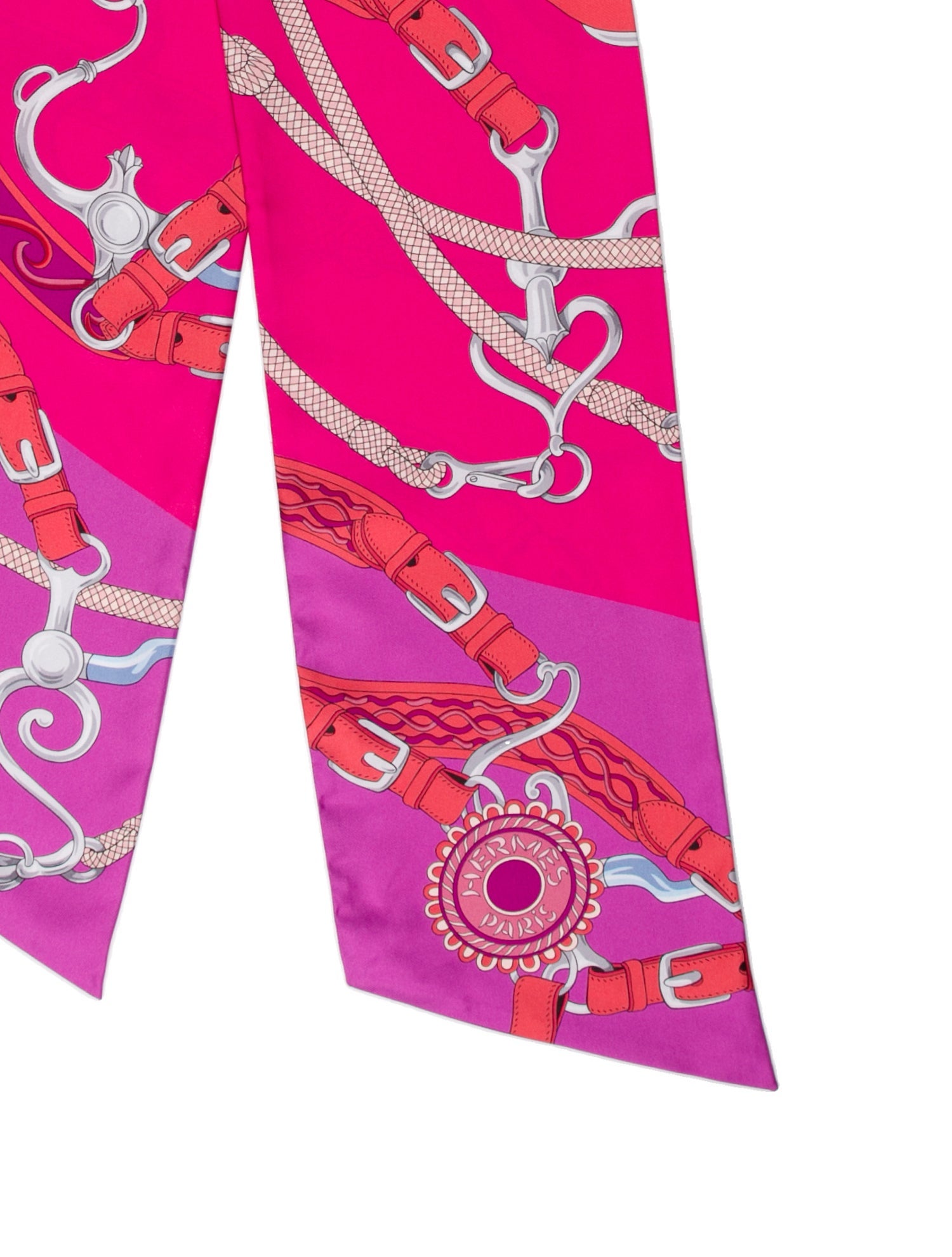 Hermès Festival des Amazones Maxi Silk Twilly Scarf w/ Tags