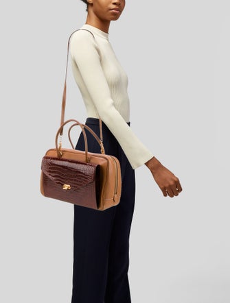 Hermès Gulliver & Crocodile Lorraine Bag