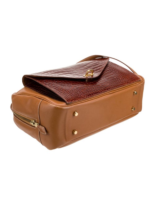 Hermès Gulliver & Crocodile Lorraine Bag