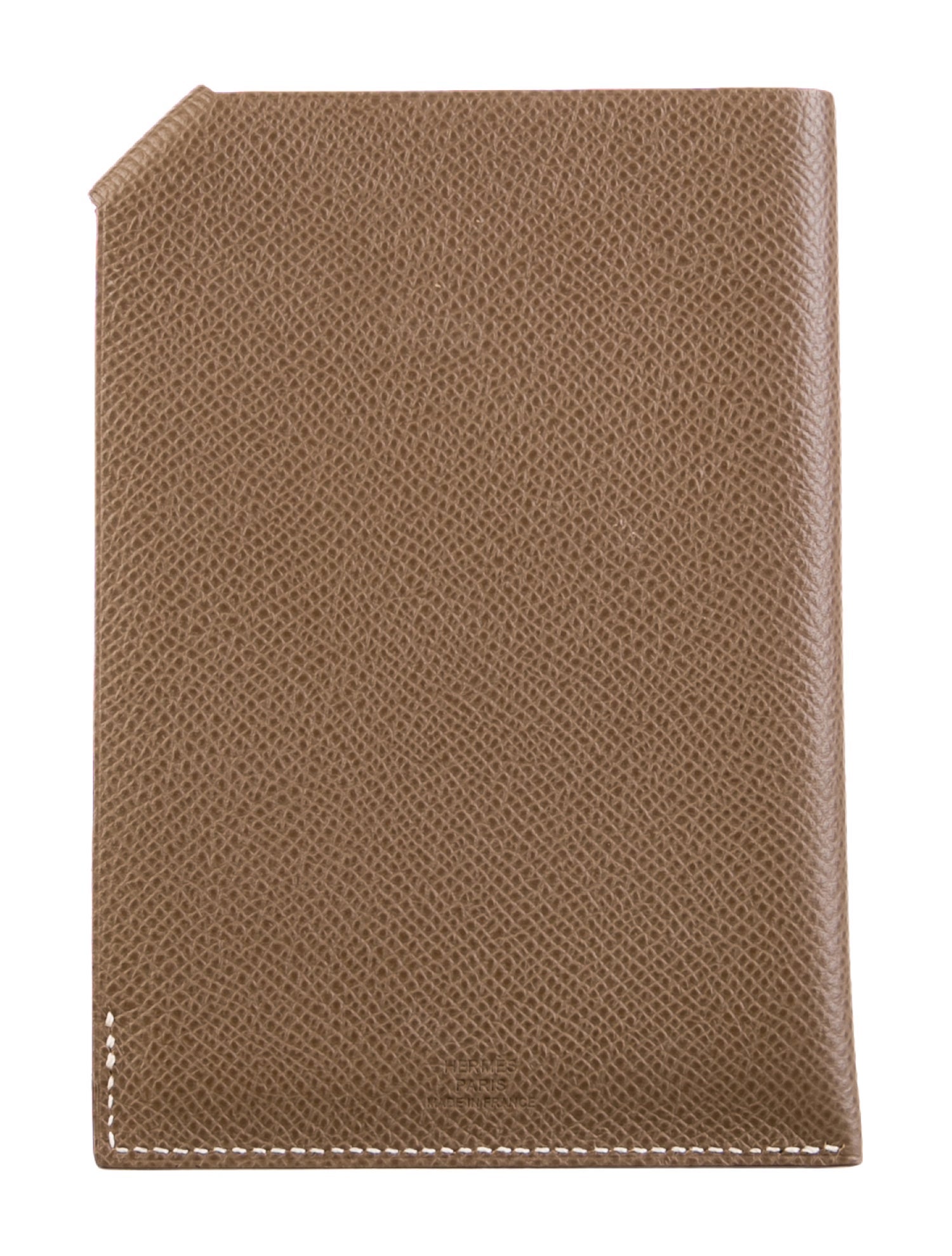 Hermès Epsom Tarmac PM Passport Holder