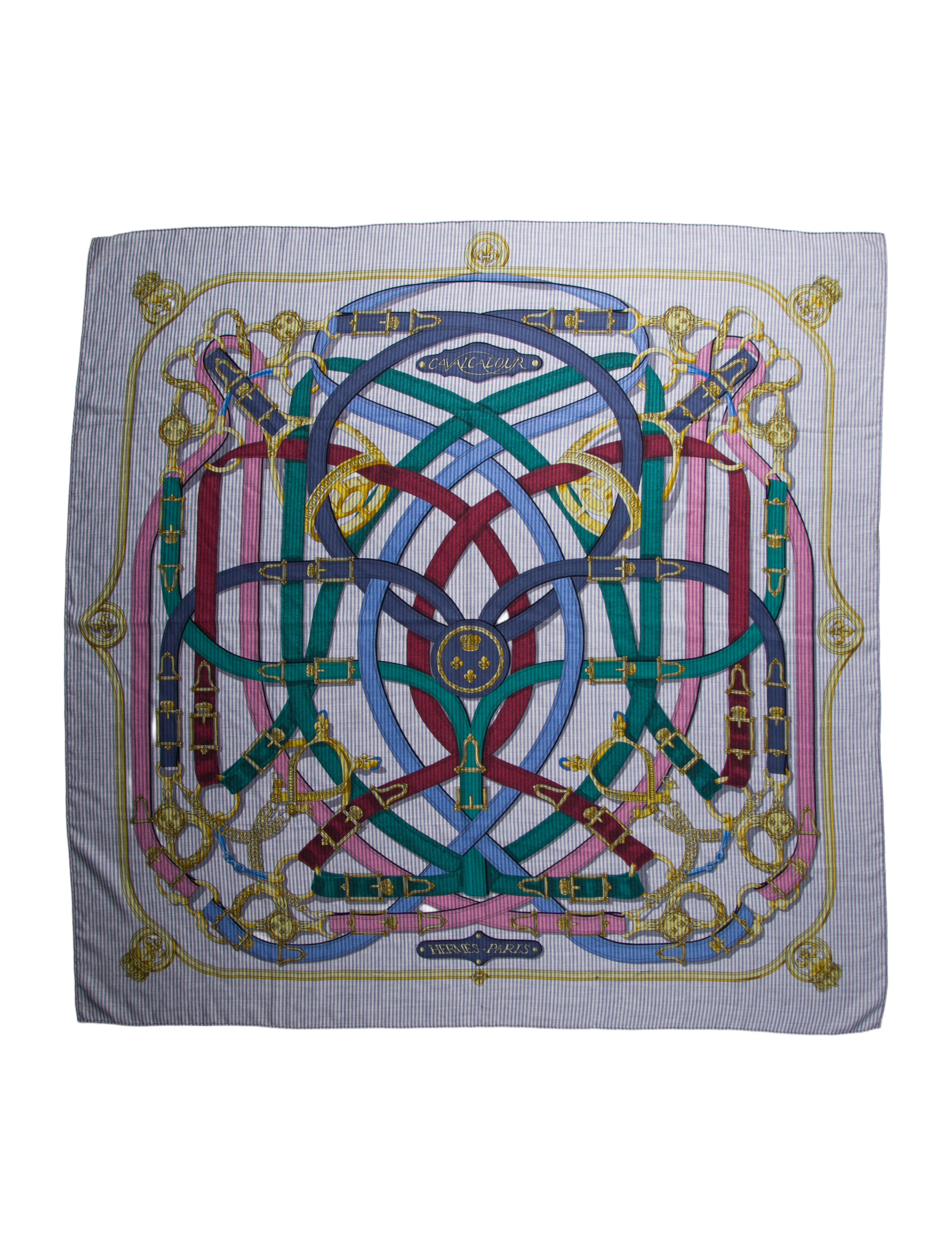 Hermès Cavalcadour Cashmere Shawl