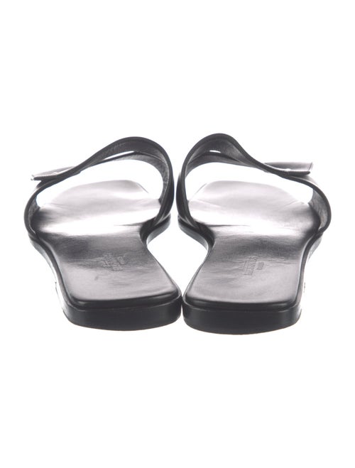 Hermès View Leather Slides