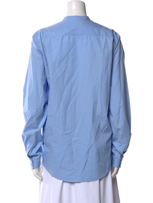 Hermès Long Sleeve Button-Up Top