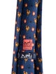 Hermès patterned silk tie