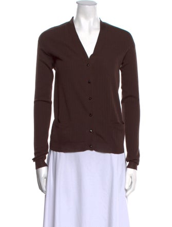 Hermès Virgin Wool V-Neck Sweater