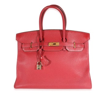 Hermès Clemence Leather Birkin