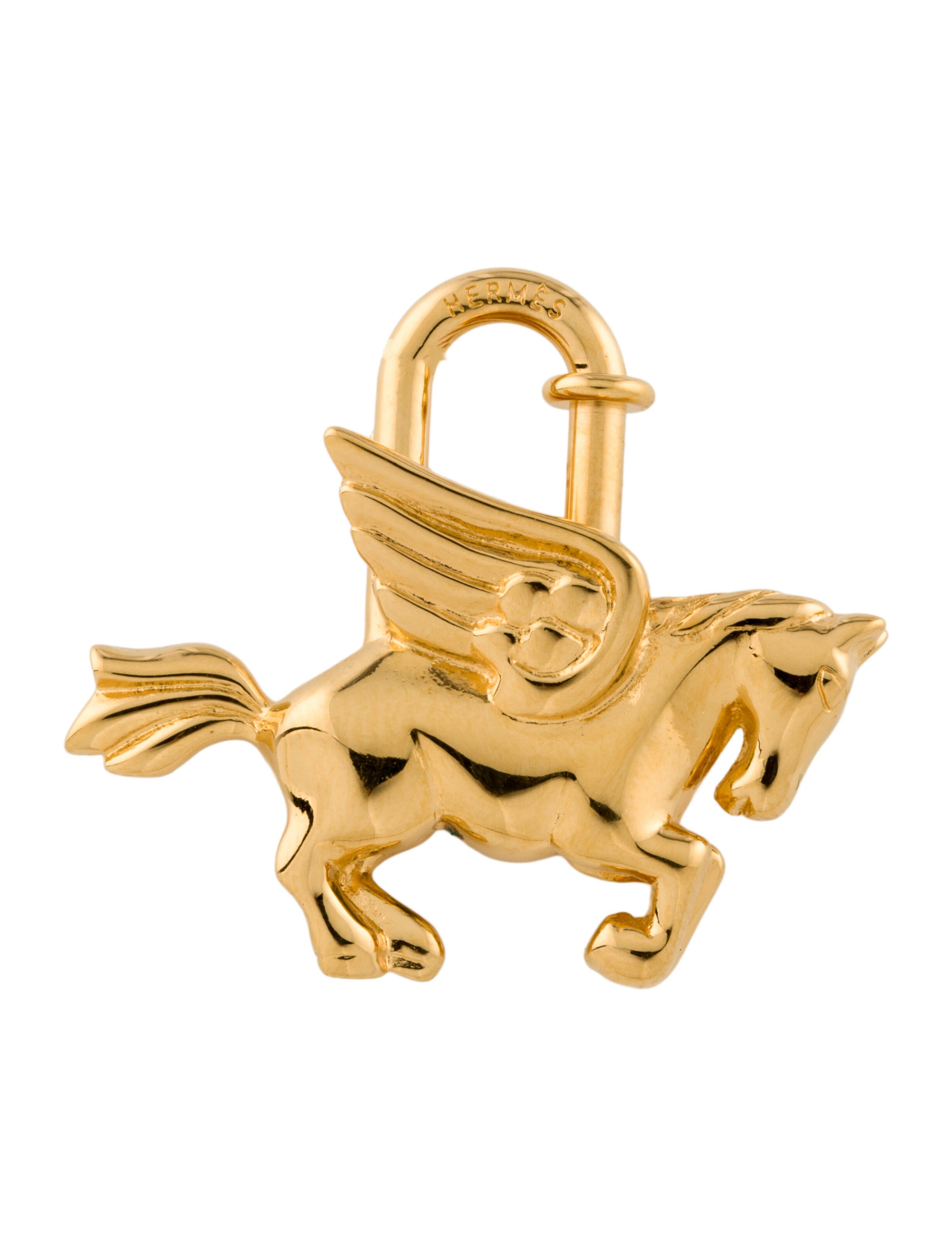 Hermès Pegasus Cadena Lock Bag Charm