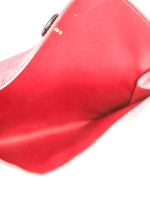 Hermès Shiny Lizard Rio Clutch