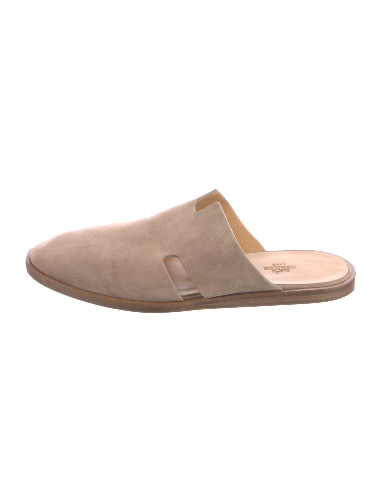Hermès 2021 Suede Slides